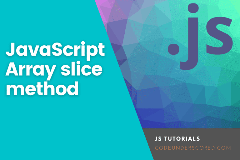 JavaScript Array slice() method