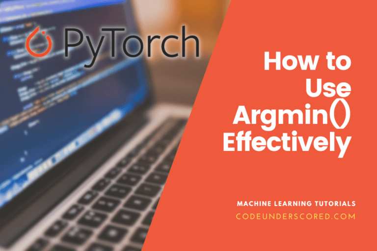 Optimizing Your PyTorch Code: A Guide to Argmin()