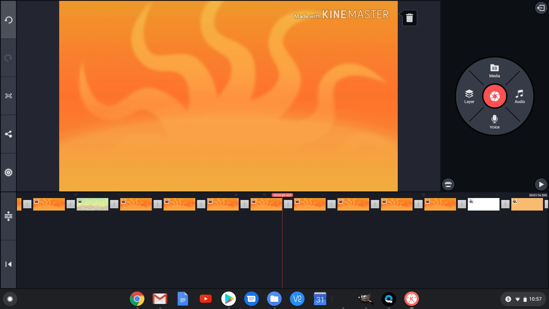 Kinemaster on Chromebook