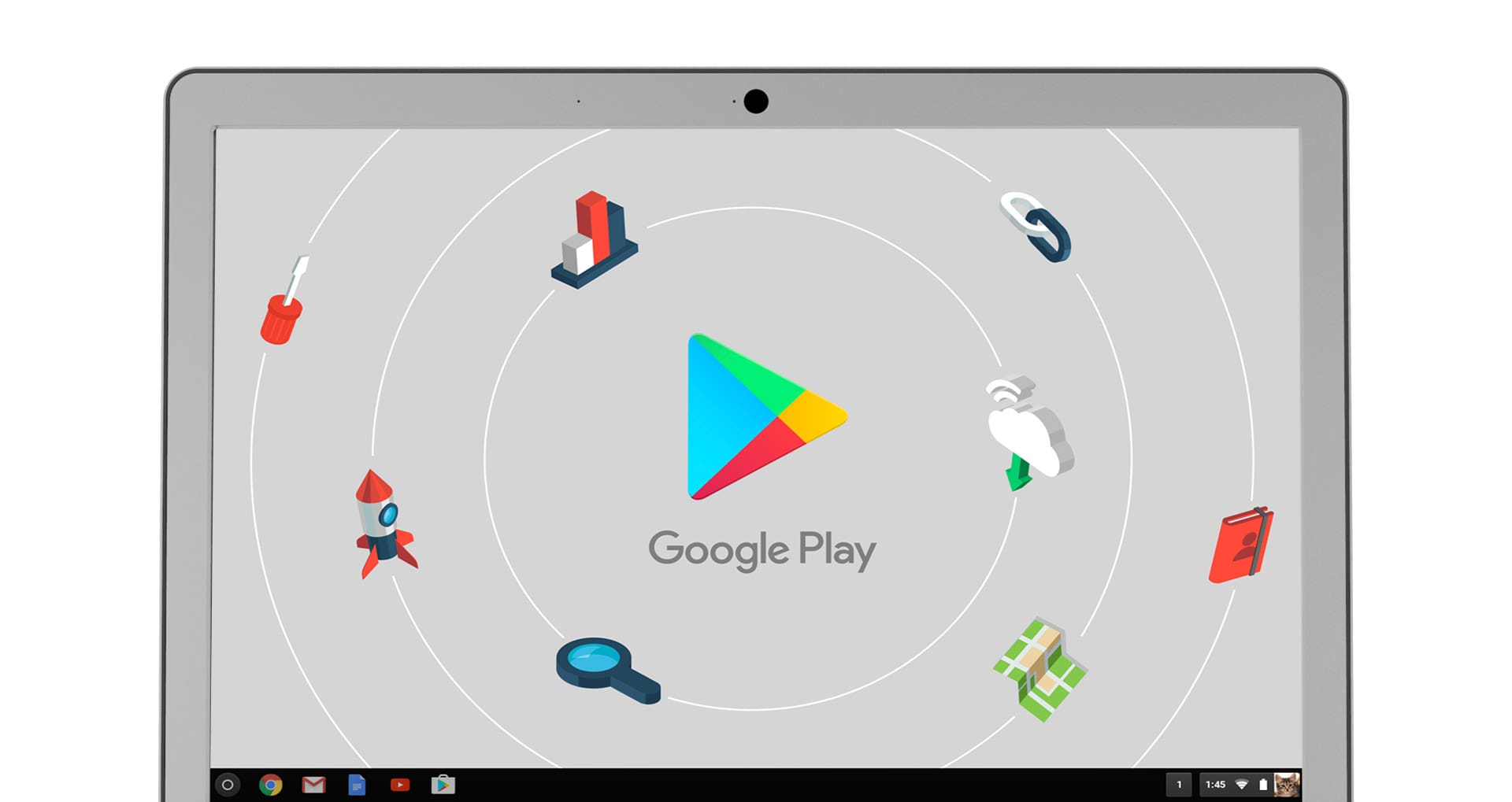 Chromebook 15 supports Google Play Store