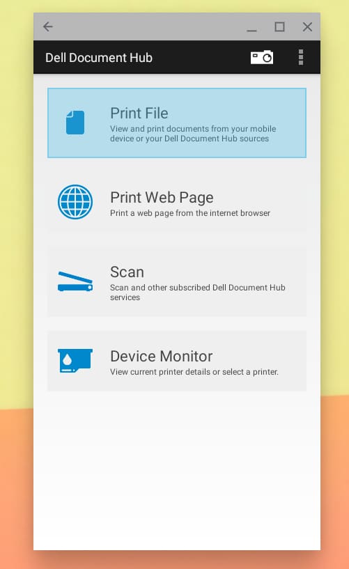 Dell Document Hub App