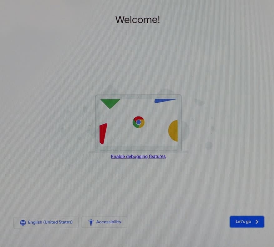 Welcome Screen