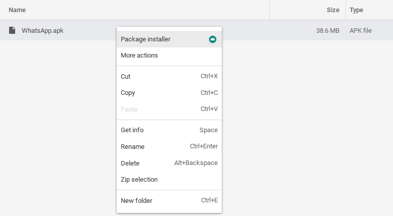 Package Installer