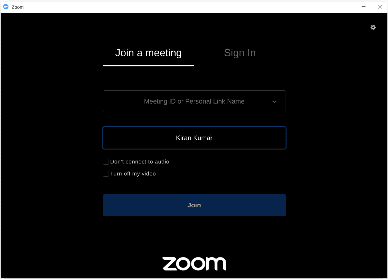 Zoom App