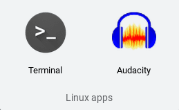 Audacity Installed