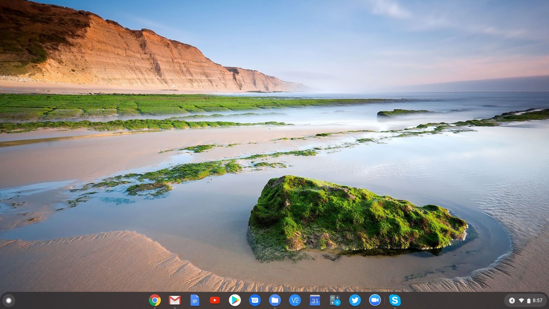 Chrome OS desktop