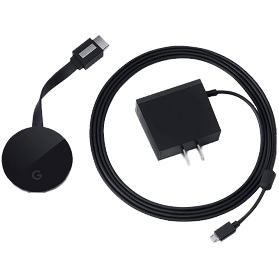 Chromecast Ultra with Power Supply