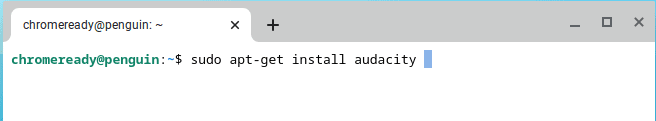 Installing Audacity