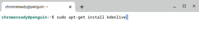 Installing Kdenlive