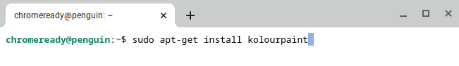 Installing Kolourpaint