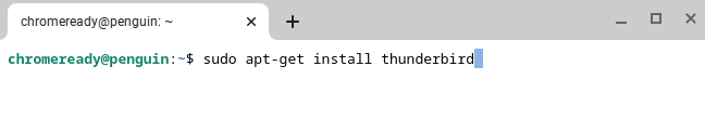 Installing Thunderbird