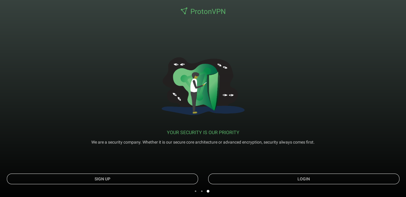 Login Proton VPN