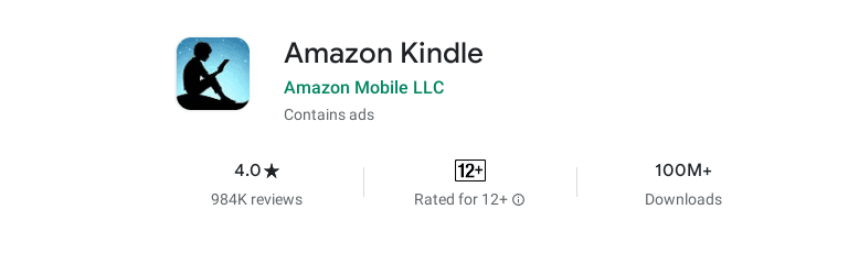 Amazon Kindle