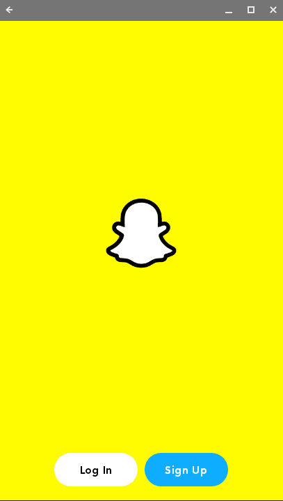 Setting up Snapchat