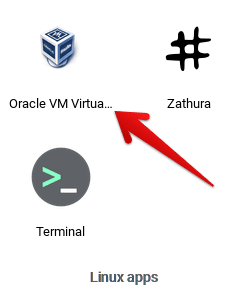 Oracle VM VirtualBox Installed
