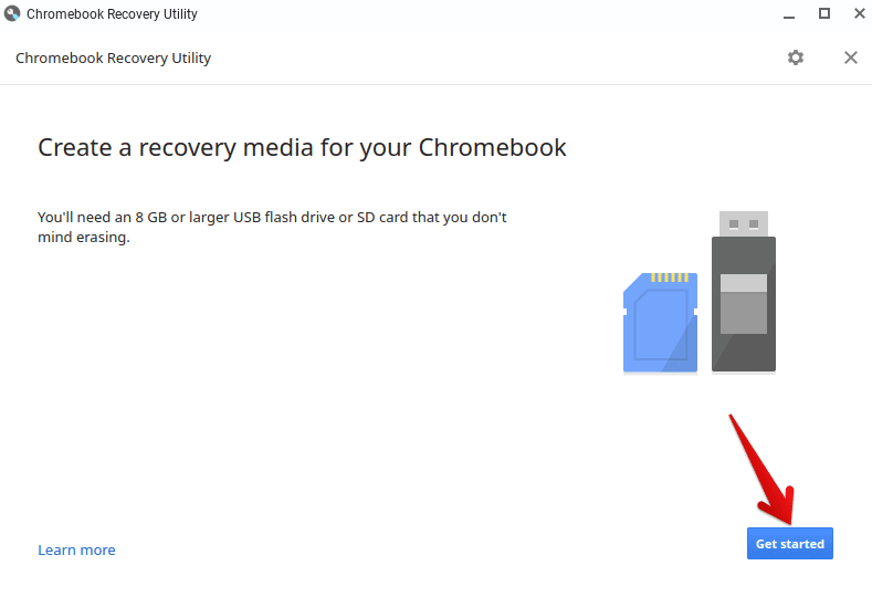 Getting Started With Chromebook Recovery Utility