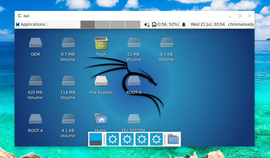 kali linux xfce4