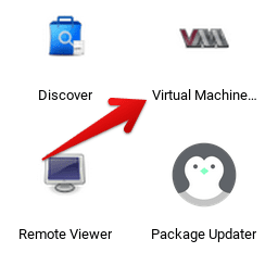 Virtual Machine Manager installed