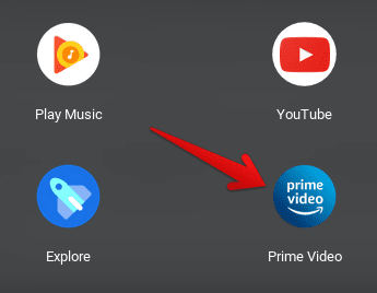 Amazon Prime Video installed