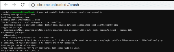 install docker ce