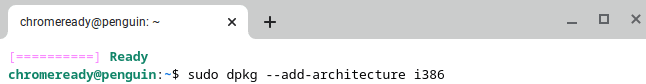 Enabling 32-bit architecture