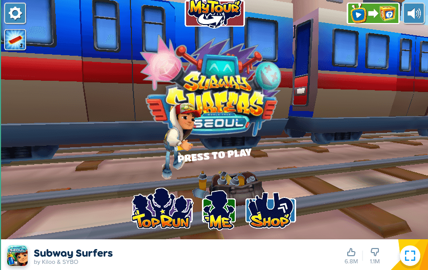 How To Play Subway Surfers On Browser - Play Subway Surfers On School  Laptop 2022 