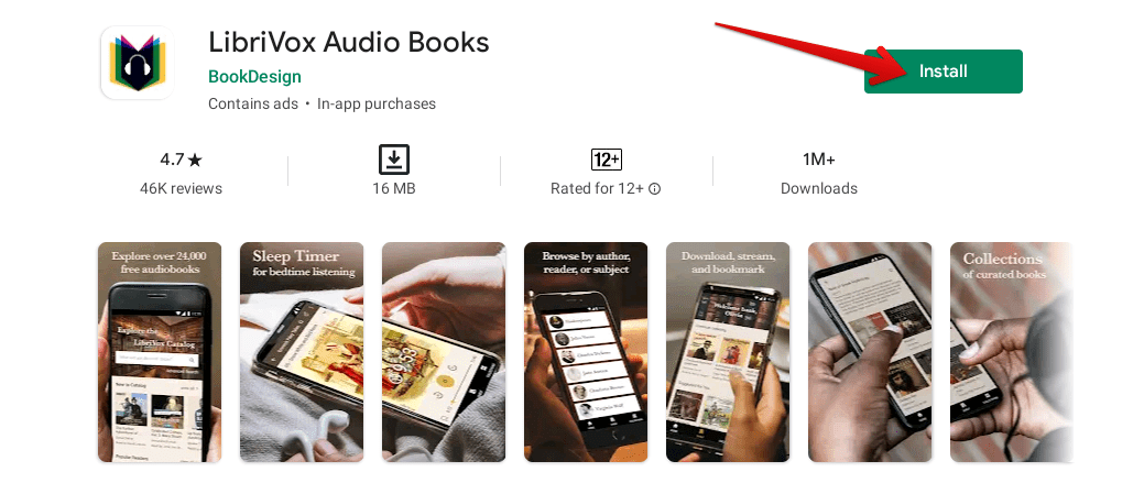 Installing LibriVox Audio Books on Chrome OSrome os