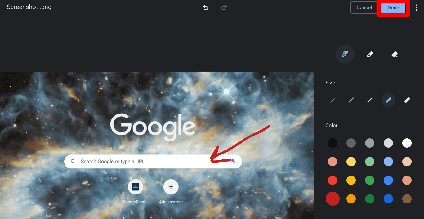 How to Edit and Annotate Chromebook Screenshots