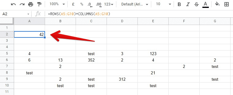 Number Of All Cells