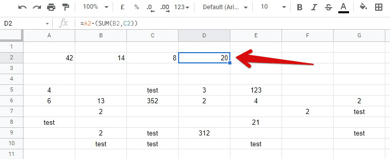 Number Of Empty Cells