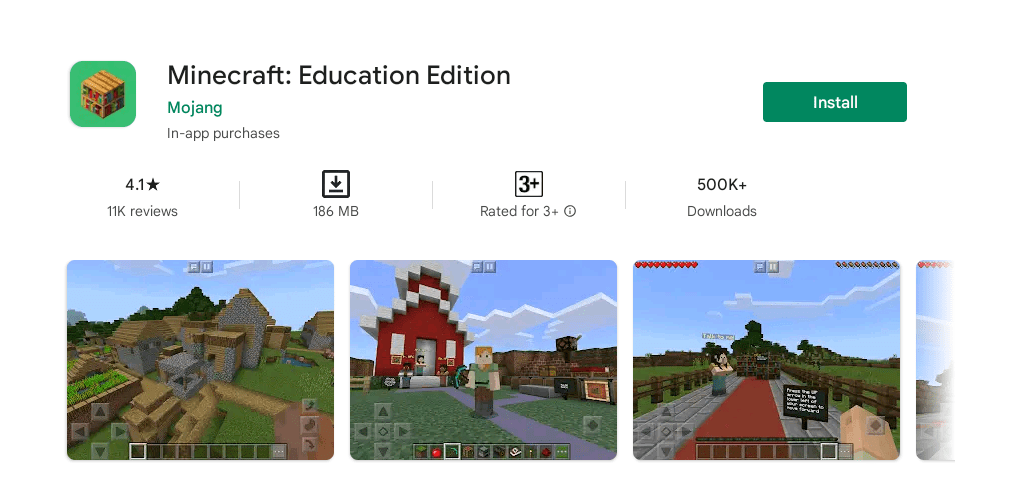Minecraft: Education Edition on Chrome OS