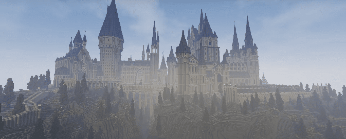 Harry Potter world in Minecraft