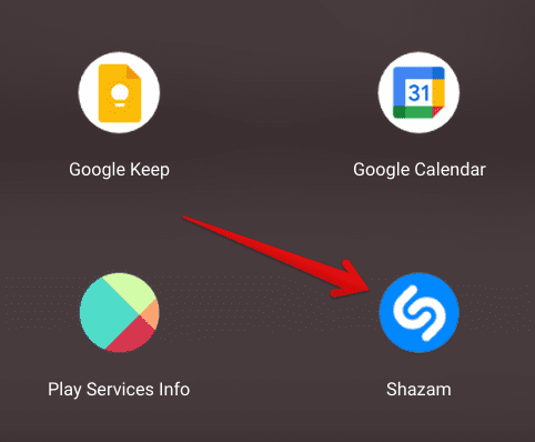 Shazam installed