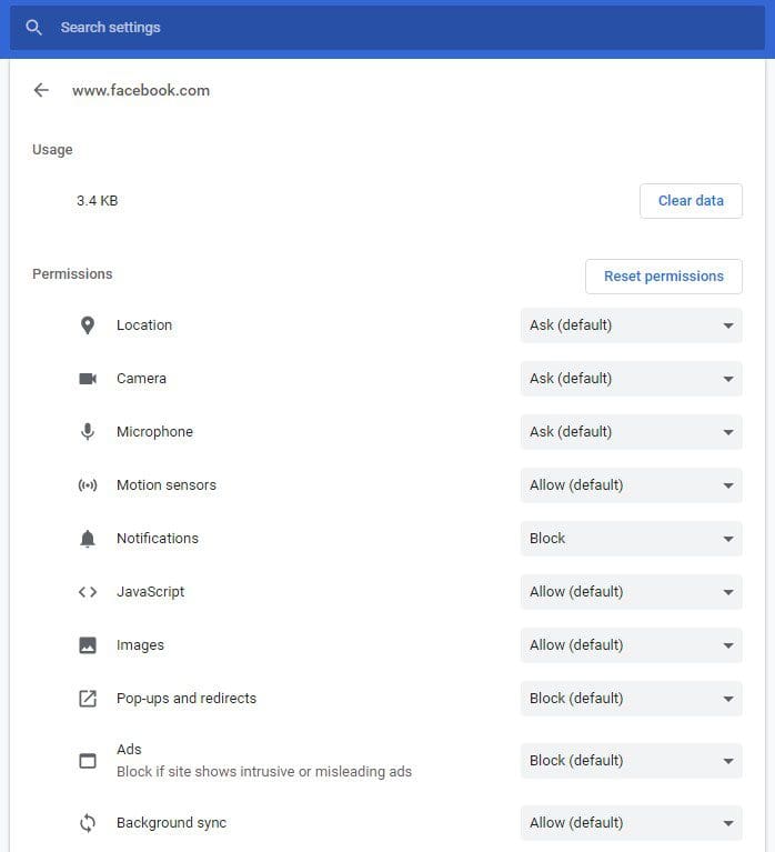 Site Settings & Permissions