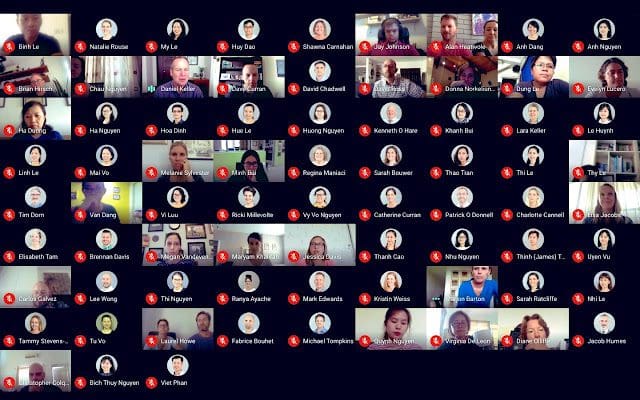 Google Meet Grid View