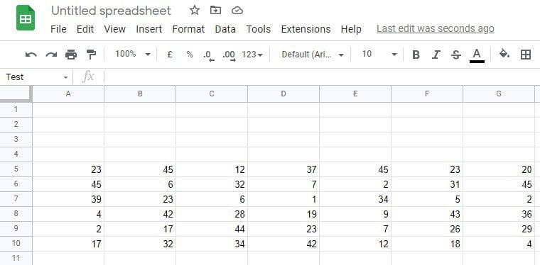 Google Sheets for reference use case