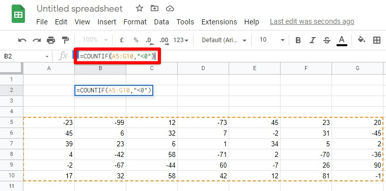 Implementing COUNTIF function for numerical use case