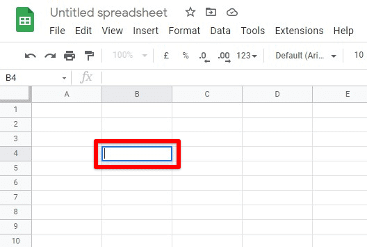 Selecting The Cell In Edit Mode