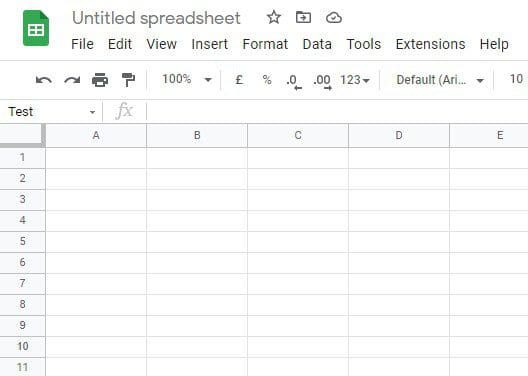 Sheet for dropdown list of items