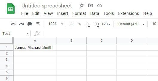 Sheet for splitting cell