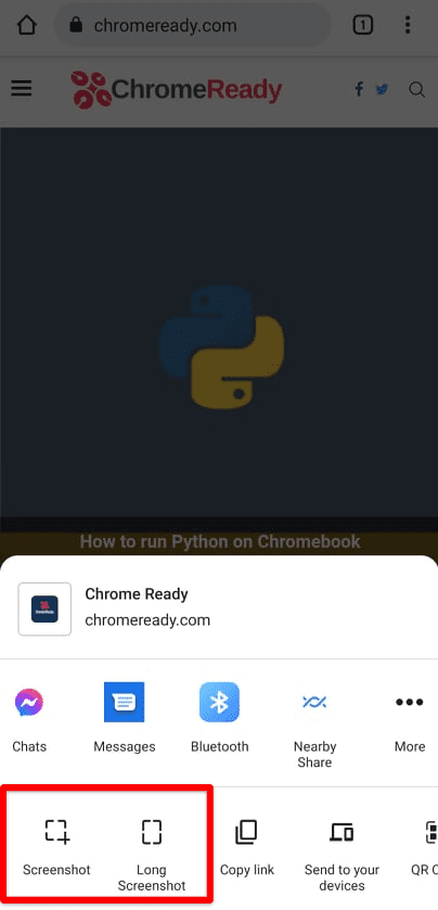 Chrome 98 desktop screenshot tool