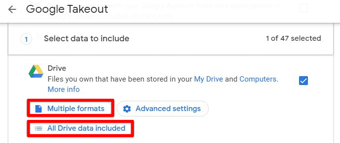 Adjusting format settings