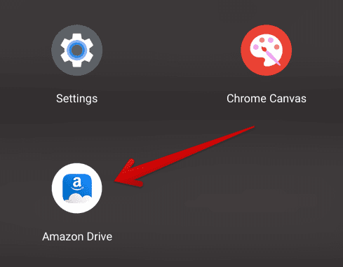 Amazon Drive installed