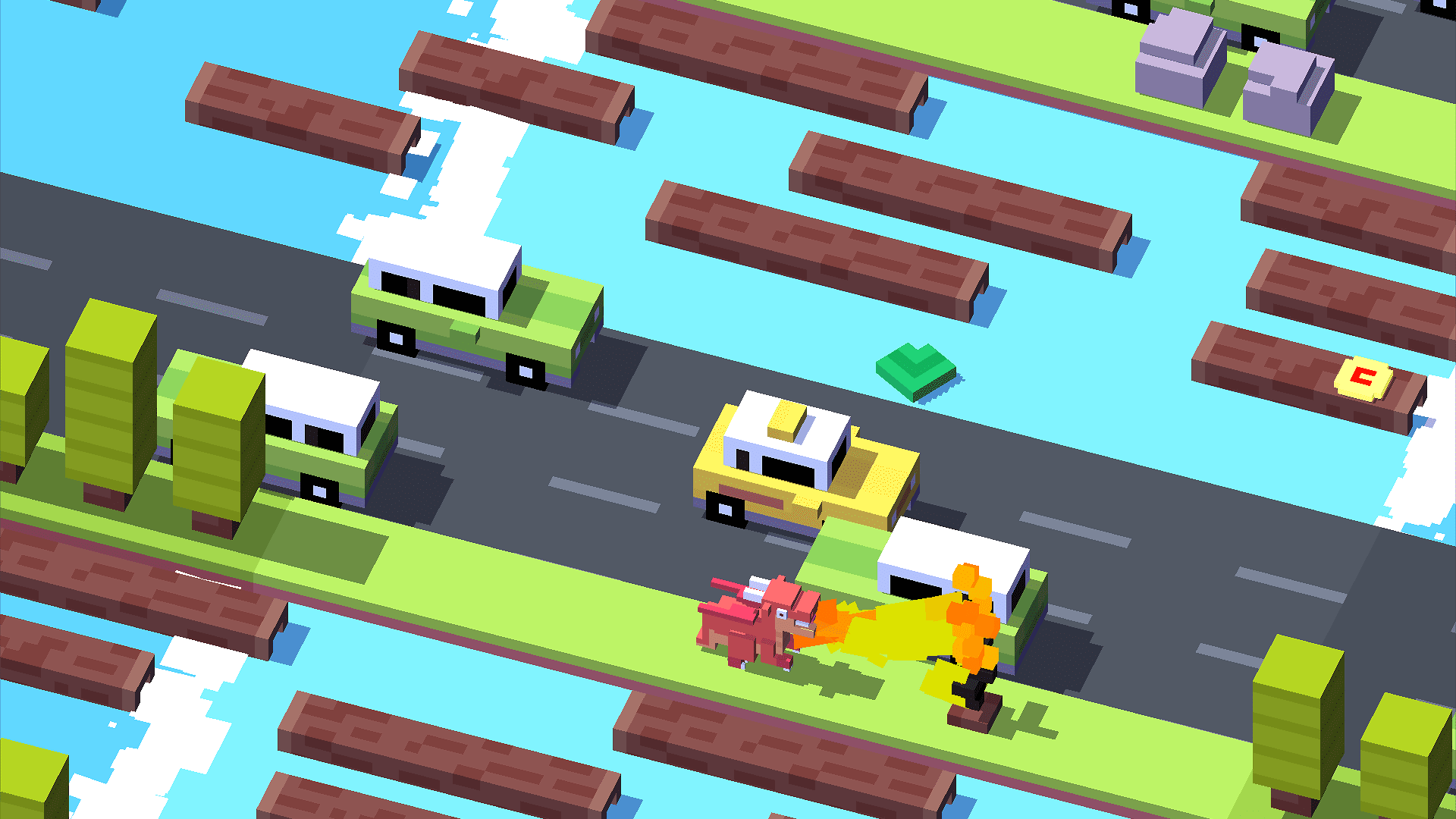 Crossy Road on Chrome OS
