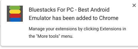 BlueStacks added to the Chromebook