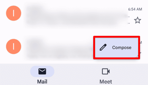 Compose button