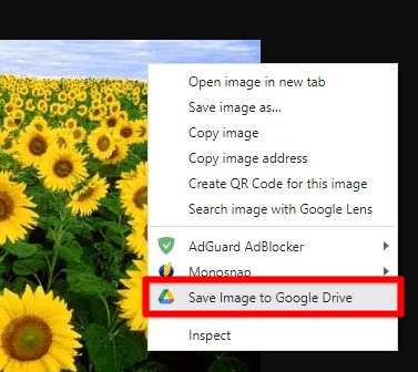 Saving images directly to Google Drive