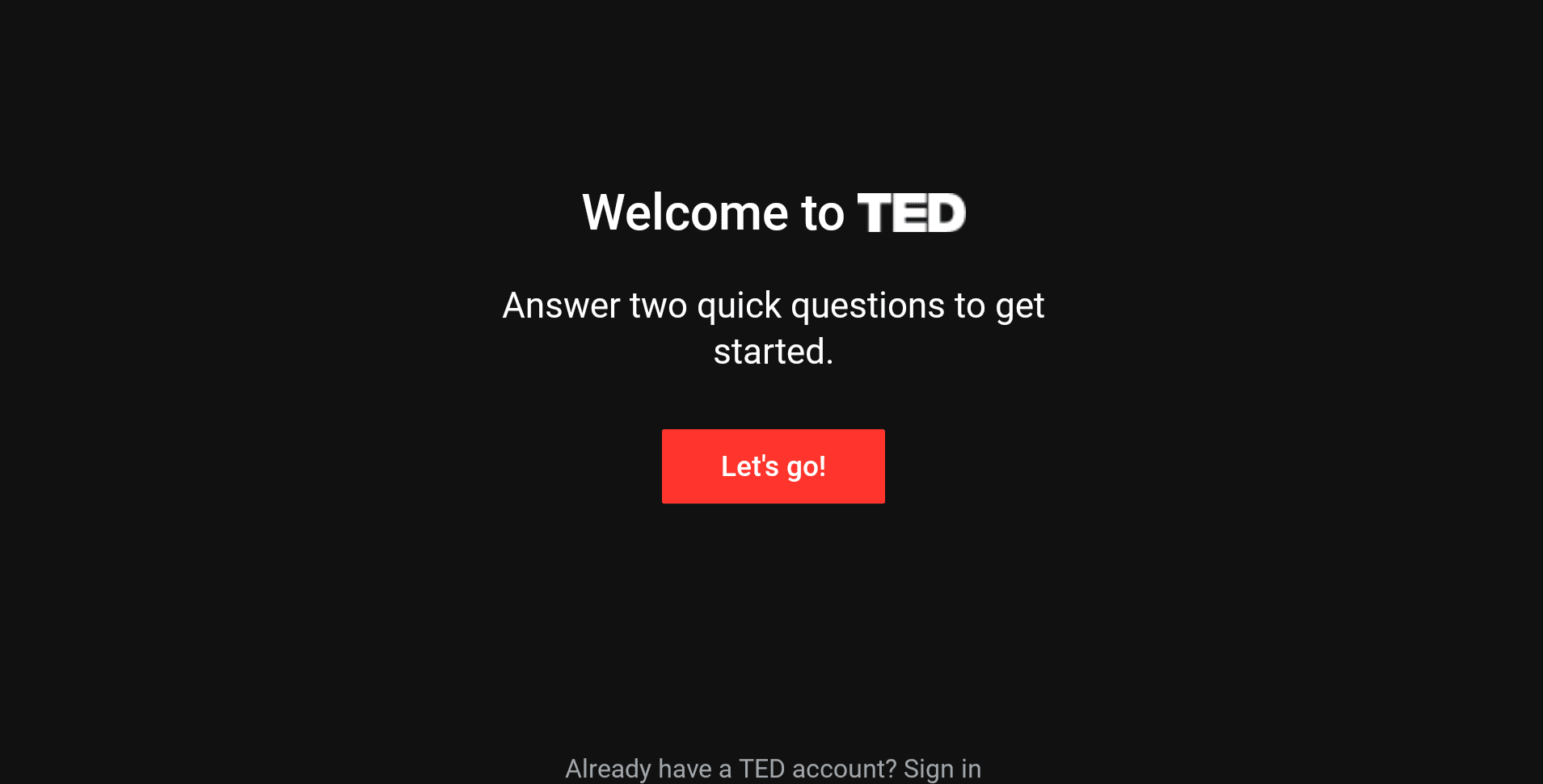 TED on ChromeOS