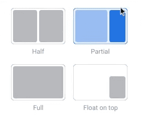 Different ways to split a window