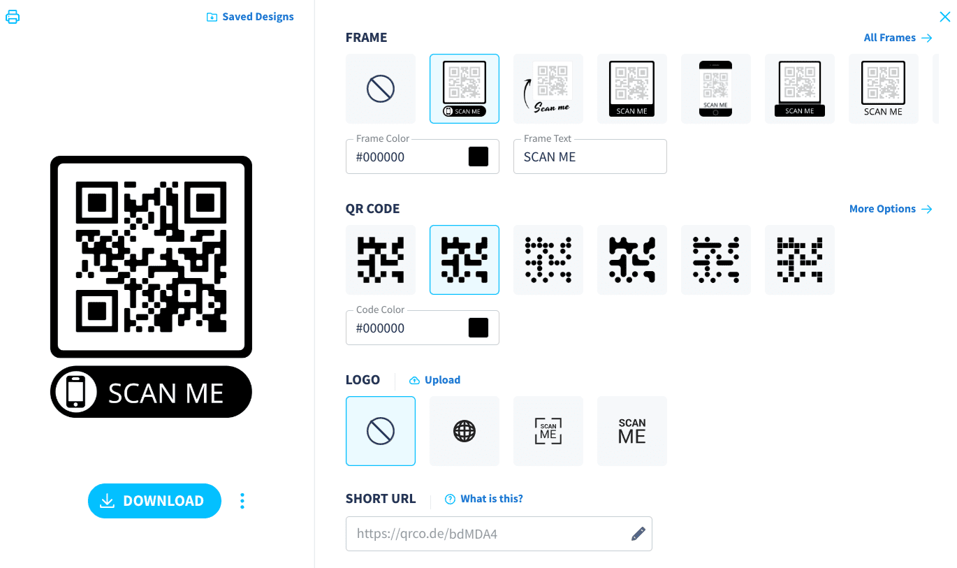 QR code customization